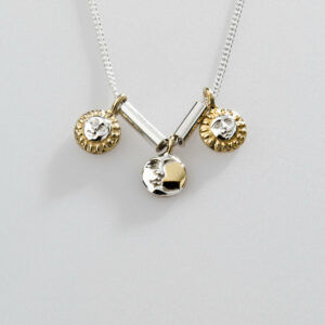 Sun and Moon Charms Necklace