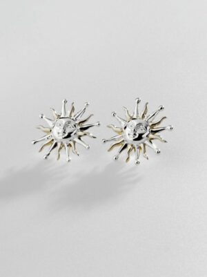Fiery Sun Earrings - Small