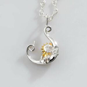 Gaudi Eclipse Pendant by Sergio Bustamante