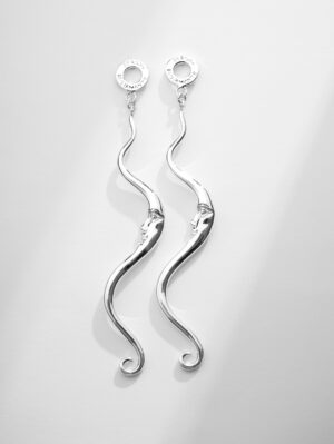 Eclipse Gaudi Earrings by Sergio Bustamante
