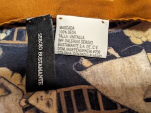 Fantasmas Silk Scarf - Image 2