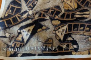Fantasmas Silk Scarf