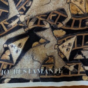Fantasmas Silk Scarf