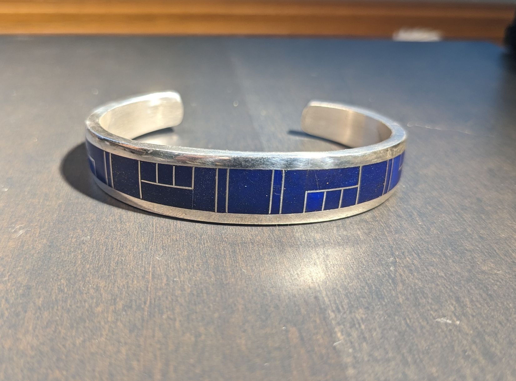 Lapis bracelet Navajo made